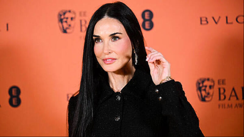 In Pictures: Demi Moore stuns in feathered dress at Bafta nominees’ party In Pictures: Demi Moore stuns in feathered dress at Bafta nominees’ party