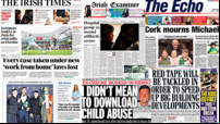 What the papers say: Monday's front pages