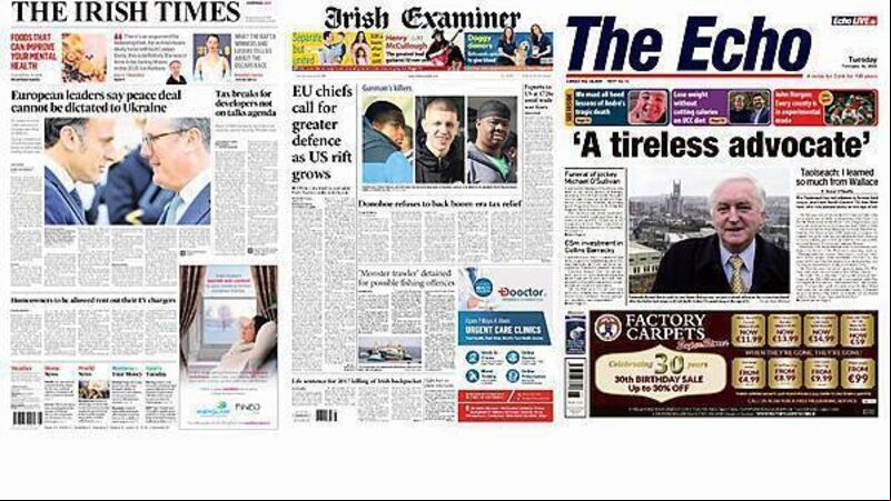 What the papers say: Tuesday's front pages