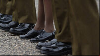 Soldiers on parade