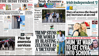 What the papers say: Thursday's front pages