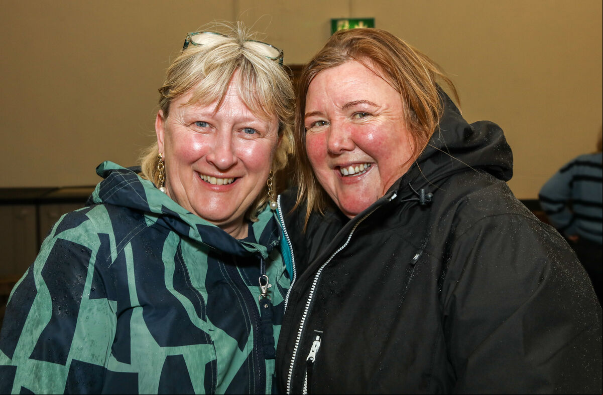 Maureen Horgan and Yvonne Galvin from Kilmichael at the play 'Gobnait' An Ceoldráma' which tool place which took place at An Halla, Béal Átha'n Ghaorthaidh , Co. Cork. - Picture: David Creedon Maureen Horgan and Yvonne Galvin from Kilmichael at the play 'Gobnait' An Ceoldráma' which tool place which took place at An Halla, Béal Átha'n Ghaorthaidh , Co. Cork. - Picture: David Creedon