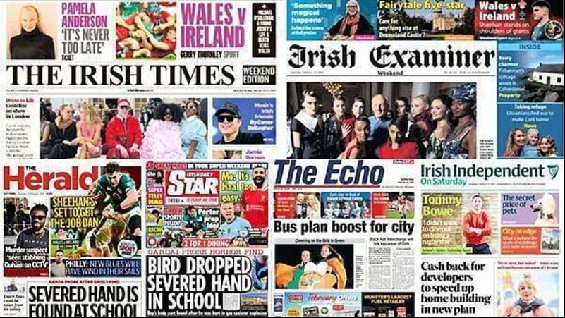 What the papers say: Saturday's front pages What the papers say: Saturday's front pages
