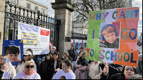 Education demonstration - Dublin