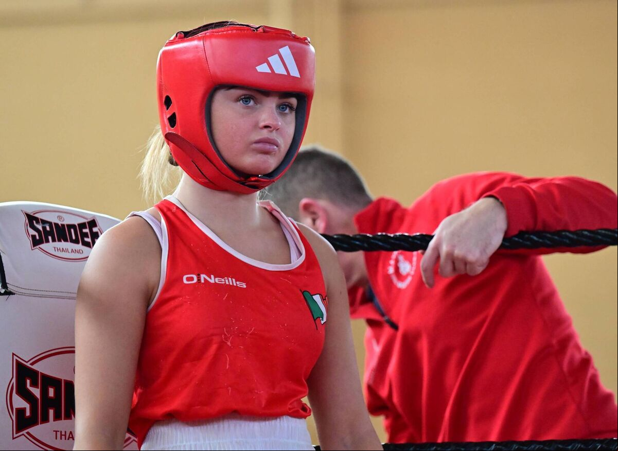 Donna McCarthy of Mayfield Boxing Club. Picture: Doug Minihane Donna McCarthy of Mayfield Boxing Club. Picture: Doug Minihane