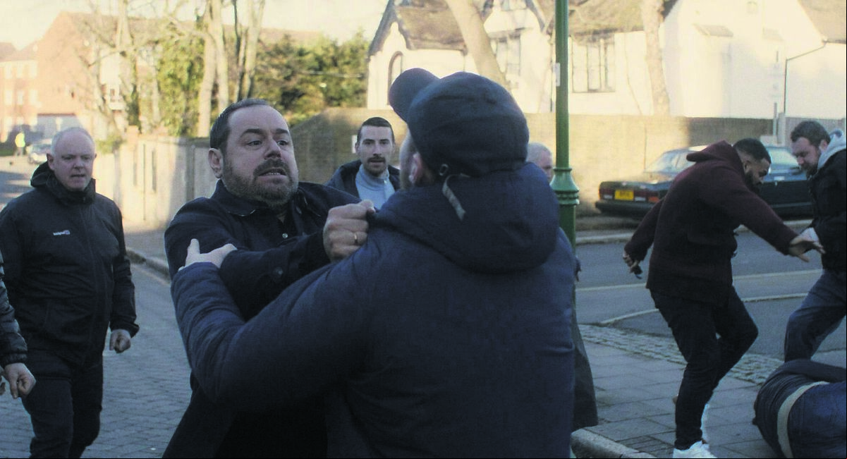 Danny Dyer as the football hooligan Jack, who the actor says shines a light on toxic masculinity and the everyday mental health issues facing some men. Danny Dyer as the football hooligan Jack, who the actor says shines a light on toxic masculinity and the everyday mental health issues facing some men.