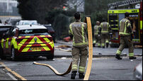 BRITAIN-AIRPORT-HEATHROW-AVIATION-FIRE