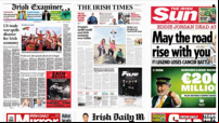What the papers say: Friday's front pages