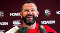 Andy Farrell appoints Ireland coaches as assistants in Lions team