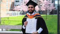 Palestinian student receives first-class honours and tops class at DCU