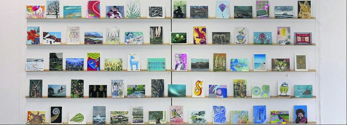 Art work on show at the launch of the incognito art sale in aid of Jack and Jill Children’s Foundation. Picture: Sam Boal/Collins Photos
Art work on show at the launch of the incognito art sale in aid of Jack and Jill Children’s Foundation. Picture: Sam Boal/Collins Photos