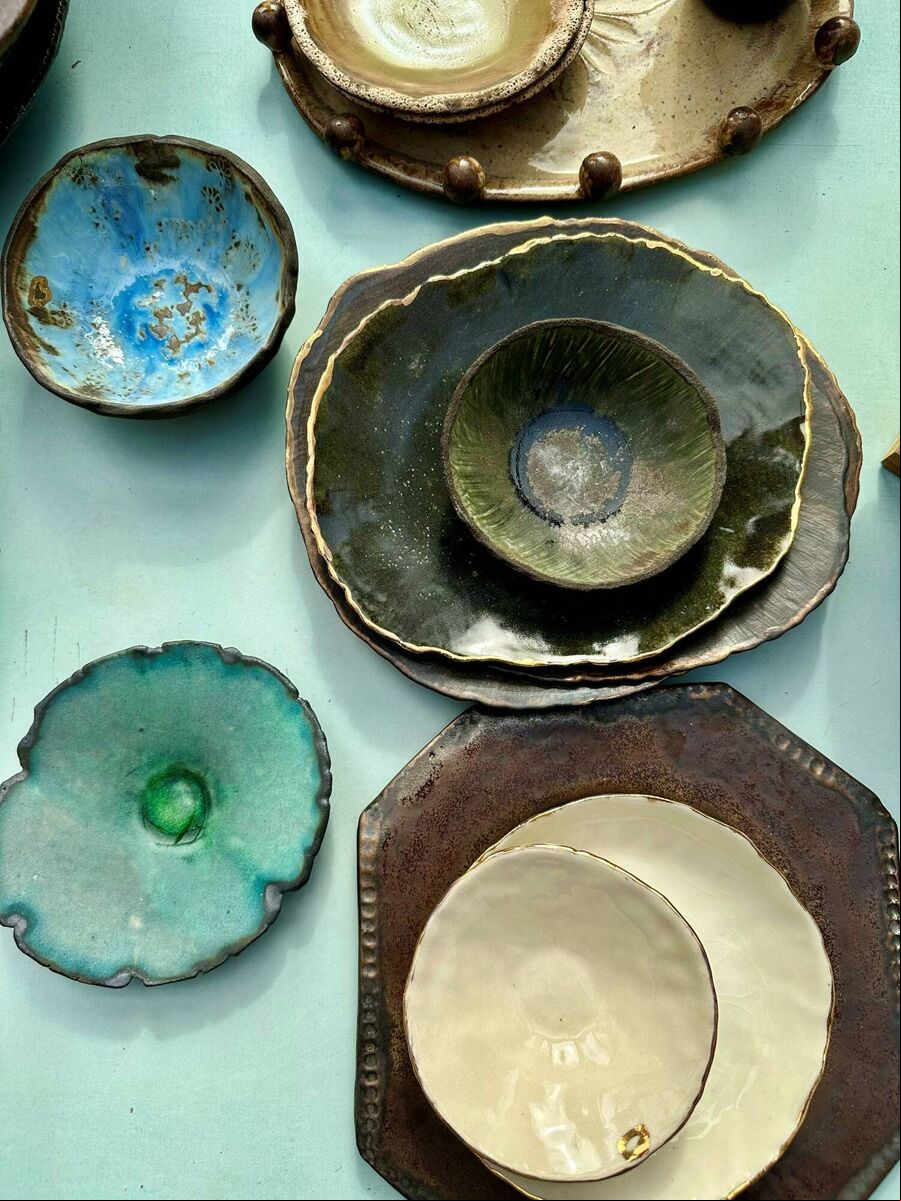A selection of Anke’s pieces. Picture: Kate Ryan
A selection of Anke’s pieces. Picture: Kate Ryan