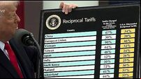 US imposes 20% tariffs on EU imports as Trump unveils his plans