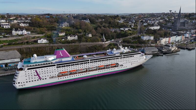 First cruise liner of 2025 docks in Cork as 'exceptional' season anticipated First cruise liner of 2025 docks in Cork as 'exceptional' season anticipated