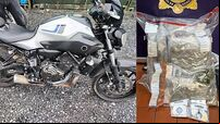 Gardaí seize cannabis, cocaine, ecstasy and stolen motorbike after searches in Co Meath