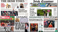 What the papers say: Thursday's front pages