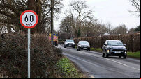60KPH Road Sign