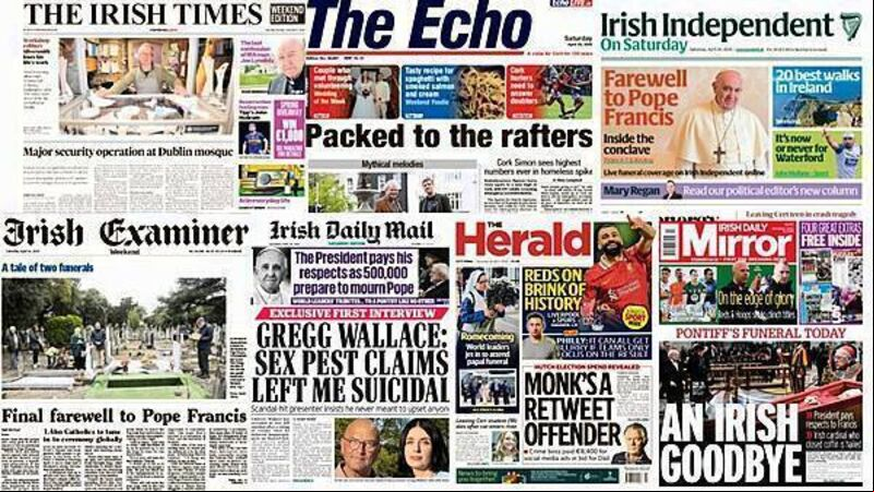 What the papers say: Saturday's front pages What the papers say: Saturday's front pages