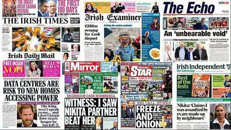 What the papers say: Saturday's front pages