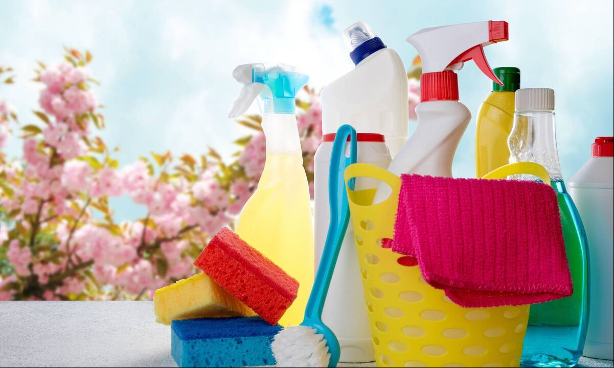 Many people spray and wipe immediately, but most cleaning products need time to work effectively, notes Crombie.Picture:  Alamy/PA 