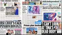 What the papers say: Friday's front pages