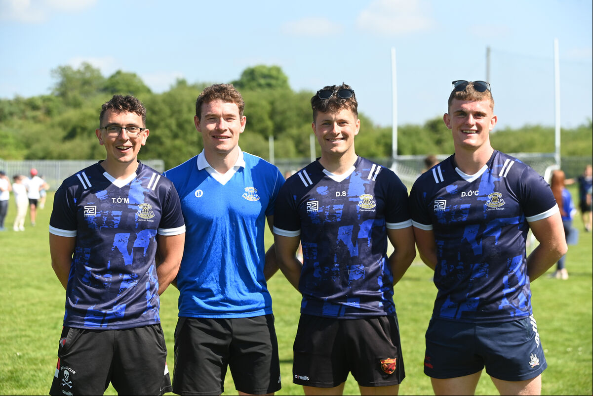 Blitz organisers Tomas O'Mainnín, Éanna Ó Deasúnaigh, Donagh Seartan and Daire Ó Connaire. Picture: Larry Cummins Blitz organisers Tomas O'Mainnín, Éanna Ó Deasúnaigh, Donagh Seartan and Daire Ó Connaire. Picture: Larry Cummins