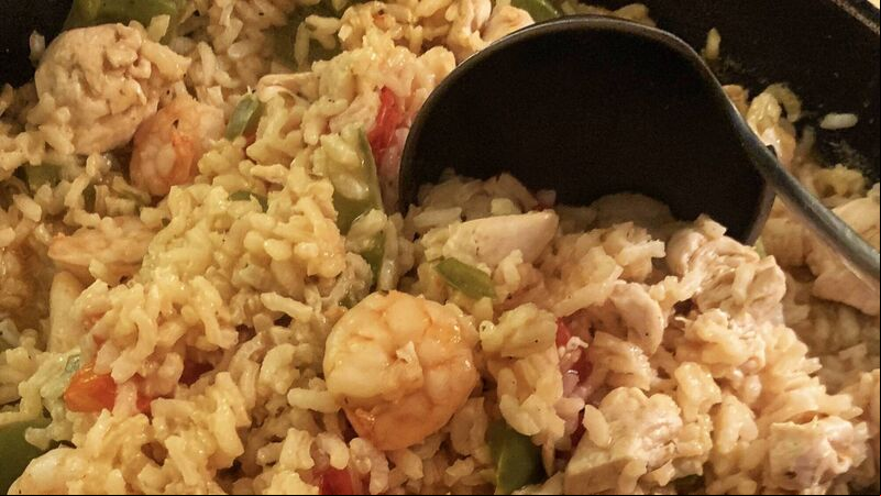 Rice, spice, and all things nice for this easy weekend supper