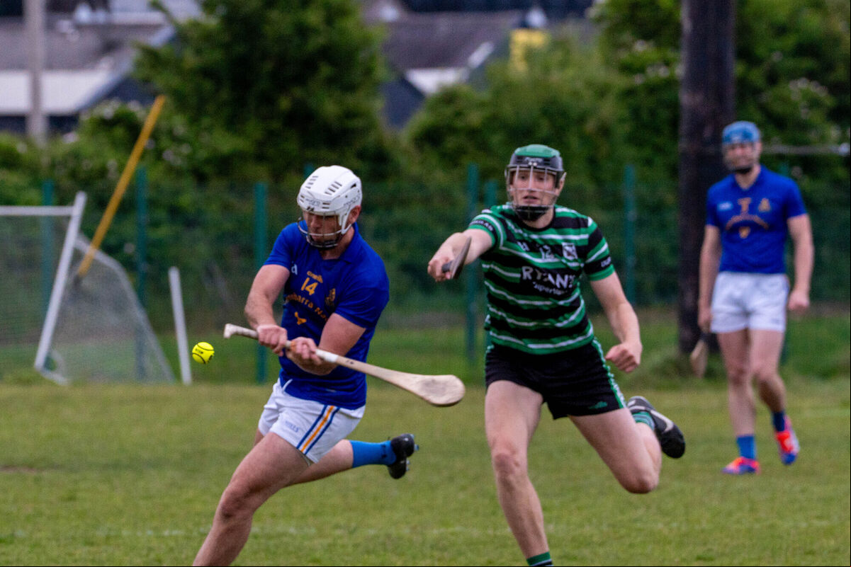 Colm Keane of St Finbarr's tries to get the ball away under pressure from Douglas's Cathal Hallahan. Picture: Noel Sweeney Colm Keane of St Finbarr's tries to get the ball away under pressure from Douglas's Cathal Hallahan. Picture: Noel Sweeney