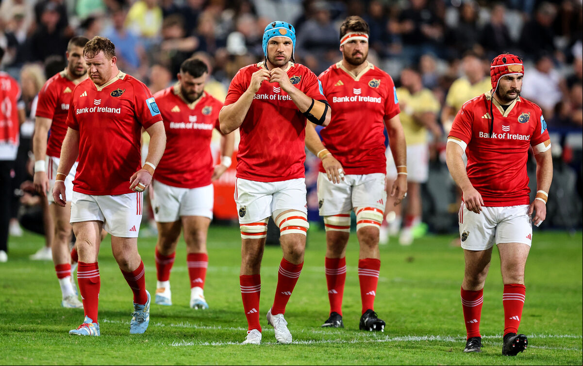 Hollywoodbets Sharks vs Munster: Tadhg Beirne (C) of Munster Hollywoodbets Sharks vs Munster: Tadhg Beirne (C) of Munster