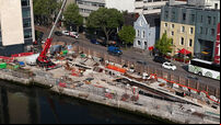 No definitive timeline for Cork city flood defence scheme as Morrison's Island progresses