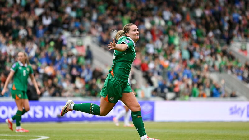 Local hero Saoirse Noonan fires Ireland to win over Slovenia at SuperValu Páirc Uí Chaoimh Local hero Saoirse Noonan fires Ireland to win over Slovenia at SuperValu Páirc Uí Chaoimh