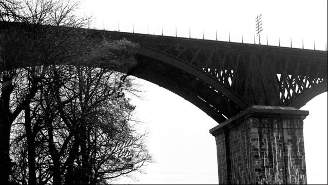 <p>An attempt to loft the Viaduct on the Bandon Road in January 1955. Mick Barry was the first man to achieve the feat.</p> <p>An attempt to loft the Viaduct on the Bandon Road in January 1955. Mick Barry was the first man to achieve the feat.</p>