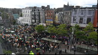 Large Cork city rallies  noisily but peacefully