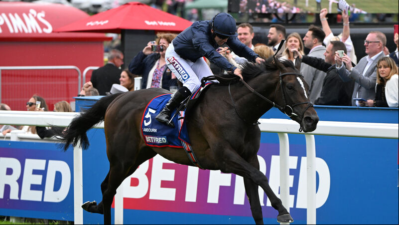 Innishannon jockey Wayne Lordan lands Epsom Derby on Lambourn Innishannon jockey Wayne Lordan lands Epsom Derby on Lambourn