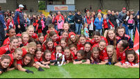 Cork U14 ladies footballers beat Galway after extra time in epic All-Ireland final