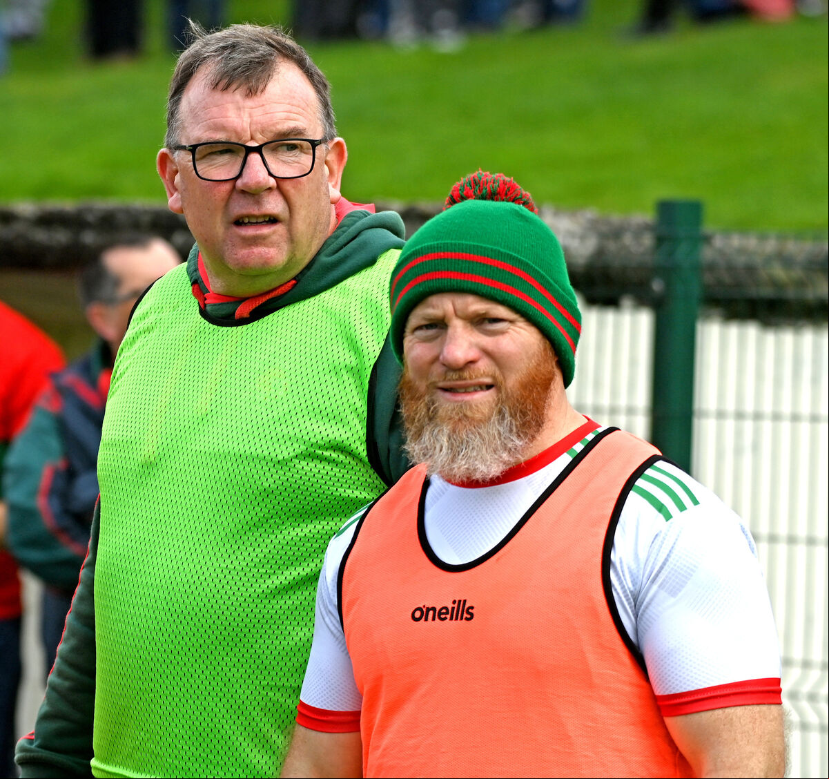 Clonakilty selector Eoin Ryan (left) with manager Martin O'Brien. Picture: Eddie O'Hare Clonakilty selector Eoin Ryan (left) with manager Martin O'Brien. Picture: Eddie O'Hare