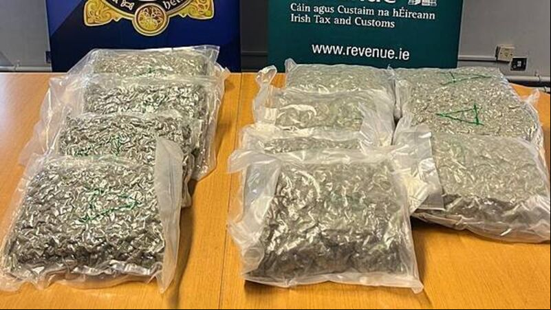 Man (30s) and woman in late teens arrested after €240k cannabis seizure Man (30s) and woman in late teens arrested after €240k cannabis seizure