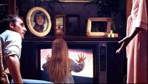 <p class="contextmenu internal_Caption">A still from the hit 1982 horror film, Poltergeist. A Cork man experienced a similar haunting when he was working in an old mansion house in England in the 1960s</p>